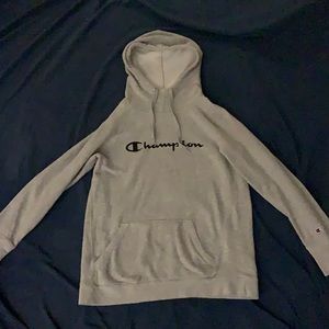 grey champion hoodie